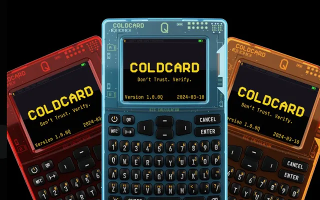 Bitcoin: At Least 15 Different Attackers Identified in Coldcard Incidents news card image